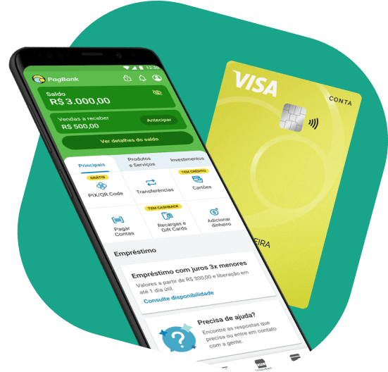 PagBank como funciona: Seu guia para o banco digital e cartões - Fonte: Divulgação