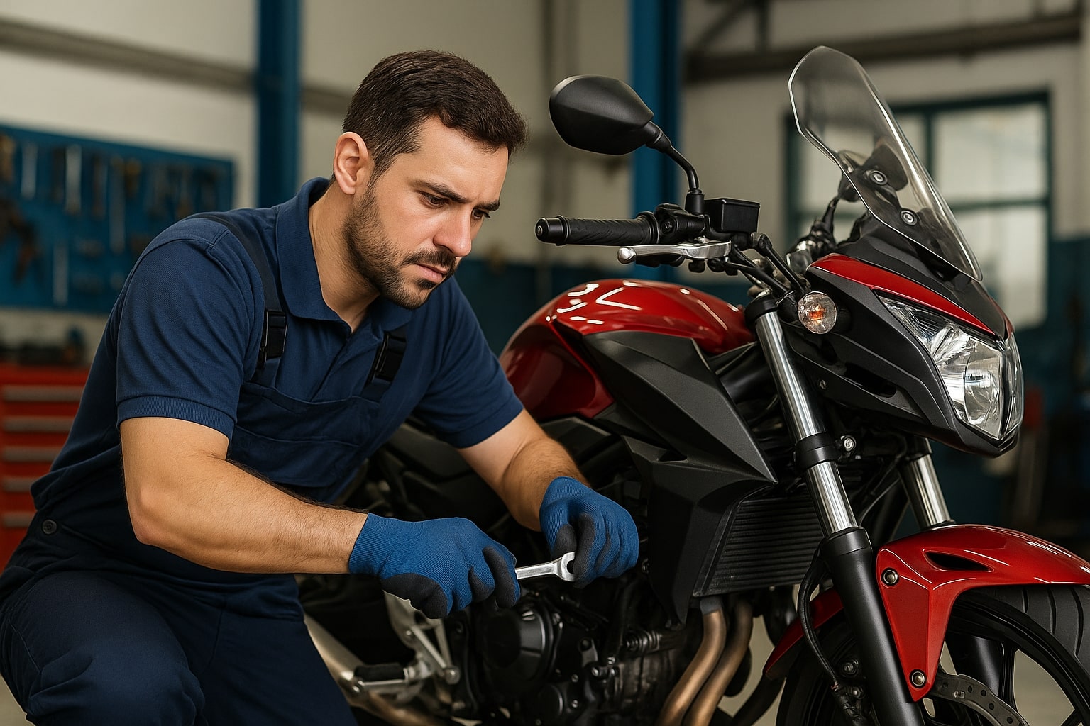 Curso de Mecânica de Motos SENAI