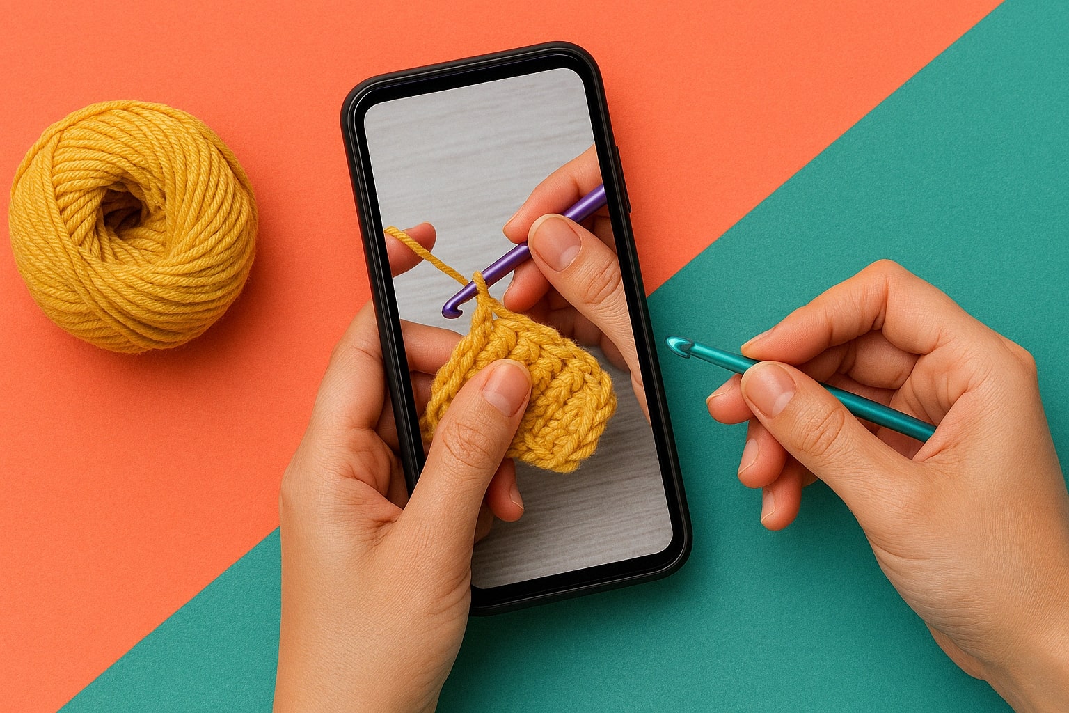Os 3 Melhores Cursos de Crochê para Celular: Aprenda Online!