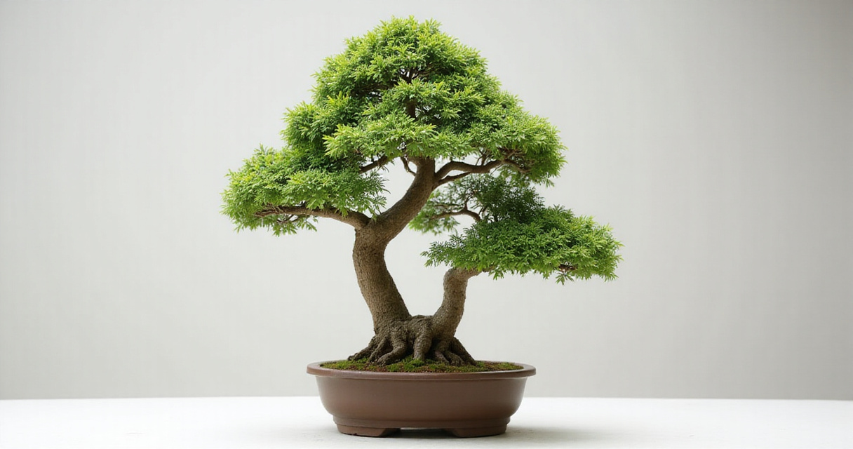 Bonsai Sokan: Estilo Duplo Tronco - A Regra da Desigualdade