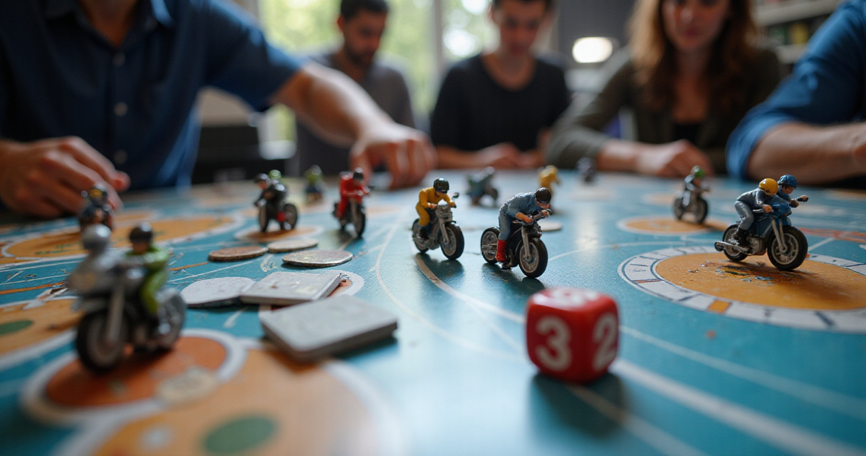 Jogos de Corrida: Board Games de Racing com Velocidade, Risco e Ultrapassagens