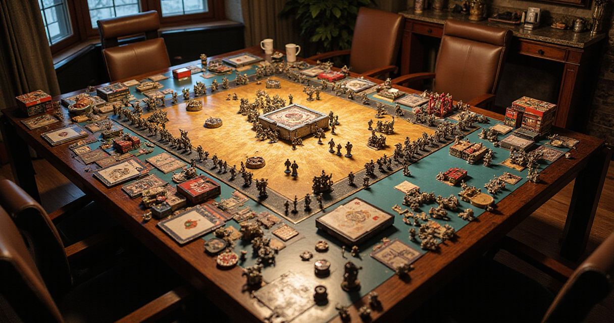 Jogos Épicos de Longa Duração: Board Games de 3+ Horas para Sessões Memoráveis